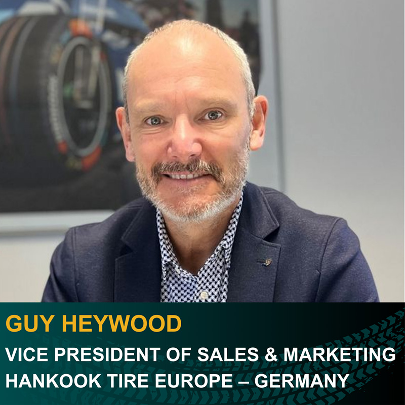 Picture of Guy Heywood, Vice President of Sales & Marketing, Hankook Tire Europe – Germany