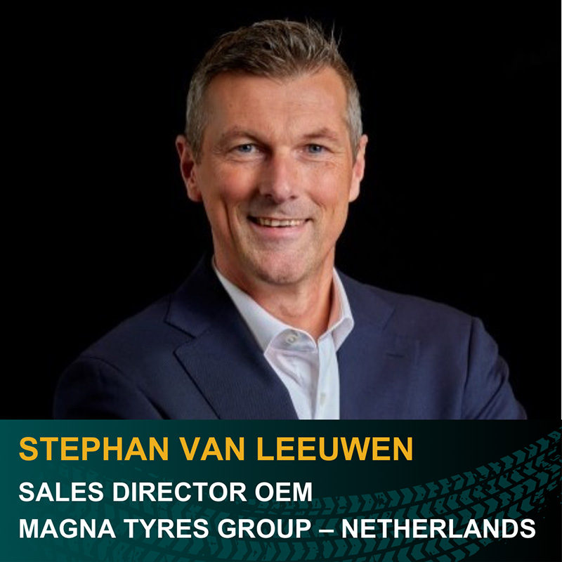 Picture of Stephan van Leeuwen, Sales Director OEM, Magna Tyres Group – Netherlands