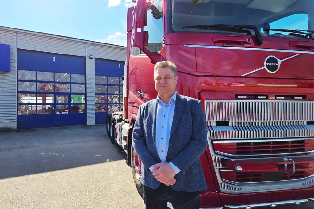 Raskaspari Oy:n toimitusjohtaja Mikko Rytkönen.