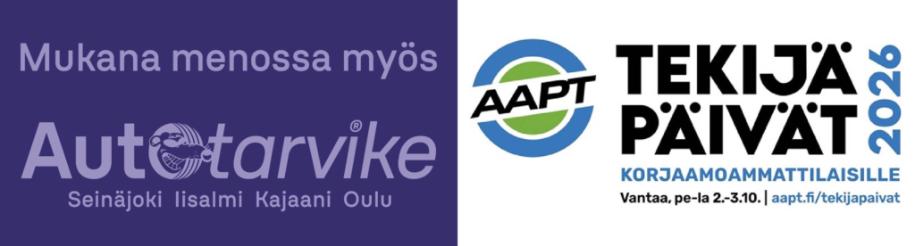 AAPT Tekijäpäivät 2026 -tapahtuma korjaamoammattilaisille Vantaalla 2.–3.10., mukana myös Autotarvike